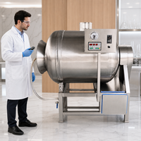 Machine à marinade pour viande (poitrine de poulet, steak de bœuf, lombo de porc, filet de poisson) pour l'industrie agroalimentaire surgelée