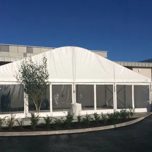 Tenda de casamento moldura de alumínio da china marquee tenda de casamento clara para 500 pessoas