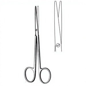 Tijeras de disección Metzenbaum Fino de 20 cm (8 pulgadas), rectas, puntiagudas, delgadas, para tejidos, de uso quirúrgico - Product Image 1