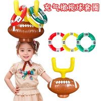 Jeu de lancer de cerceaux gonflables - Divertissement amusant et engageant - Rendez votre événement inoubliable - Parfait pour les fêtes à thème