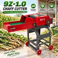 Machine à couper le foin et la paille 9Z-1.0 de type convoyeur pour l'alimentation des bovins et des moutons