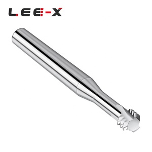 Sistema Métrico HRC55 M1.6 M1.8 M2 M2.2 M2.5 <span class=keywords><strong>M3</strong></span> <span class=keywords><strong>M3</strong></span>.5 M4, máquina de extremo de hilo de carburo de tres dientes para aluminio - Product Image 4
