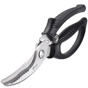 Thép Không Gỉ Nhiệm Vụ Nặng Nề Kéo Nhà Bếp Gia Cầm Kéo Thịt Tiện Ích Kéo Đa Năng Thực Phẩm Kéo, Nấu Ăn Kéo - Product Image 2