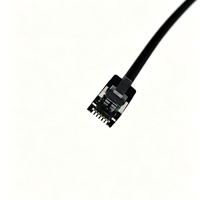 Cable Serial Tipo-C a RJ12, Convertidor USB C a RS232 con Puerto de Control de Audio de 3.5mm, Cable Divisor en Y para Computadora, Switch