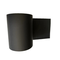 Rouleau de film conducteur en graphène noir PU, souple et durable, résistant à l'humidité, pour électrodes TENS, résistance ECG/EKG de 50 ohms