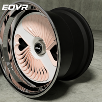 Rines de Aleación Forjados de Lujo Personalizados de 2 y 3 Piezas para Automóvil, 5x114.3, 5x120, 5x130, 5x112, 15, 18, 19, 20, 22, 24, 26 Pulgadas