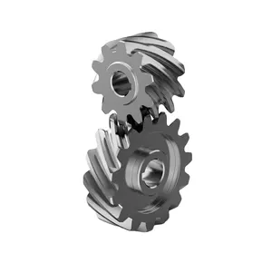 Steel Spur Transmission Gear Machining Helical Gear Wheel for Spare Parts