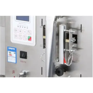 Machine à emballer quantitative de pâte électrique de nouveau design de cachetage à 3 côtés pour la confiture de crème de miel de ketchup vente chaude - Product Image 6