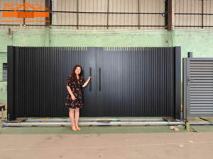 Portes d'allée d'oscillation de porte d'oscillation en aluminium électrique de conception supérieure - Product Image 6