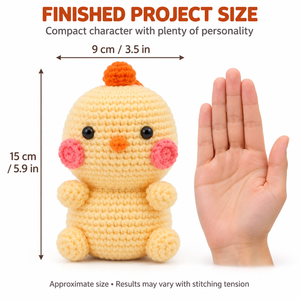 Cadeau d'entreprise haut de gamme : Figurine amigurumi artisanale en crochet pour bureau, idéal pour la reconnaissance des clients et des partenaires, et le branding. - Product Image 4