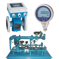Manomètre numérique Wika CPG1500 et débitmètre Endress Hauser Promag W400