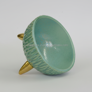 Polished Wooden Wedding Luxury Eco-Friendly <b>Small</b> Handmade Decorative Dip <b>Bowl</b> with Epoxy Resin Craft for Party Use - Product Image 1