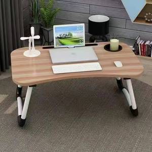 Modern Small <strong>Foldable</strong> Mdf <strong>Computer</strong> Desk Portable Adjustable Laptop Stand Wooden Bed <strong>Table</strong> for Home Office School for Small - Product Image 5