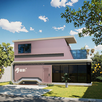 Future Tech Sci-Fi Esthétique Container House Nouvelles tendances dans la conception de capsules pour l'hôtellerie