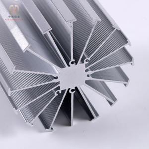Perfil de extrusión de aluminio Serie 6000 personalizado círculo girasol disipador de calor cilindro tubo doblado punzonado servicios incluidos - Product Image 6