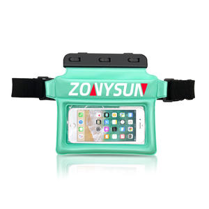 Riñonera profesional Universal de TPU de una pieza, bolsa seca flotante ajustable para exteriores, traje de baño con bolsa impermeable para teléfono móvil - Product Image 3