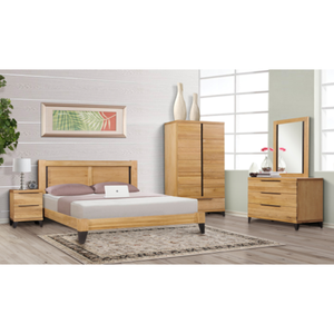 Armoire 3 tiroirs VIKING, ensemble de meubles de chambre à coucher en bois du fabricant du Vietnam - Product Image 6