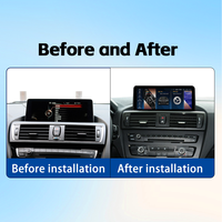 Autoradio 10,25 pouces Qualcomm 665 avec CarPlay sans fil et Android Auto pour BMW F20, tableau de bord numérique, navigation GPS