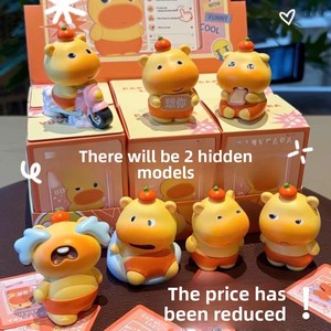 ตุ๊กตาคาปิบาร่าลูลู่ PVC ยอดนิยม กล่องสุ่ม ของเล่นสุดฮิต น่ารัก ของตกแต่งรถยนต์สุดสร้างสรรค์ สำหรับวัยรุ่น 15-35 ปี - Product Image 6