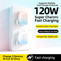 Nouvelle mini batterie externe électronique 10000 mAh, mince et portable, avec câble USB-C, Powerbanks 10000 mAh