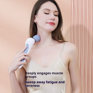 Mini Masajeador Eléctrico Portátil Inalámbrico Recargable, Martillo de Masaje Corporal Completo, Pistola de Masaje Vibratoria de Mano con Control de Tiempo - Product Image 4