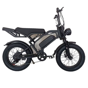Bicicleta Eléctrica de Montaña con Llantas Gruesas, Batería de Litio Extraíble, Pantalla de 50 km, Suspensión Hidráulica para Montaña y Ciudad - Product Image 6