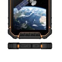 Tableta Robusta XMH800R RTK GNSS de Alta Precisión, IP68, 8 Pulgadas FHD, 11800 mAh, Android 8.1, Código de Barras 2D, UHF RFID, Huella Dactilar, 4G PoC