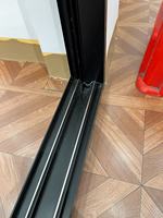 Puerta y Ventanas Corredizas Modernas de Alta Resistencia con Rotura de Puente Térmico para Exteriores de Villas, Balcones y Patios, Puerta de Aluminio con Doble Vidrio Templado