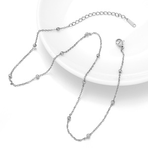 Beaded <b>Chain</b> Jewelry O-<b>Chain</b> Spacer <b>Chain</b> Steel Gold Classic Necklace 405cm <b>Cross</b> Shaped - Product Image 3