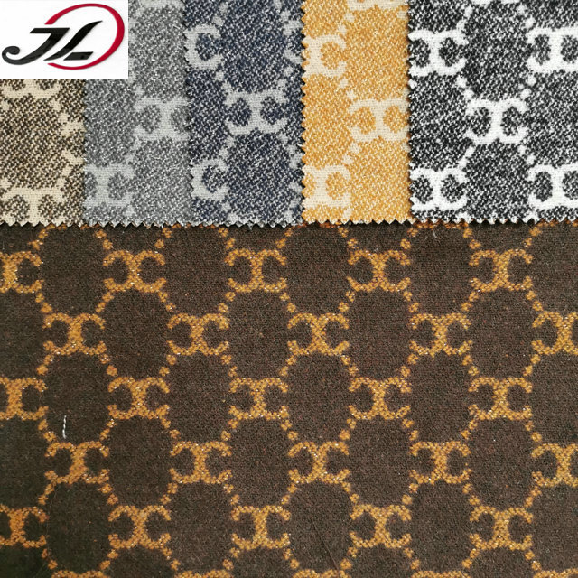 Hot Selling Polyester Tweed Fabric with