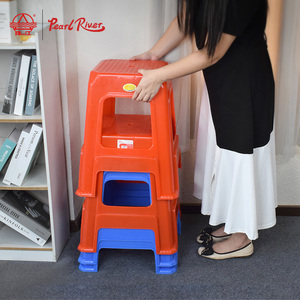 Pearl River Plastic <b>Stool</b> Durable Load-bearing Home Office Furniture - Product Image 4