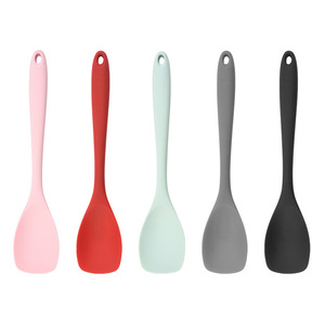 Duck Tongue Spatula 27.5Cm 75G Non Stick <b>Silicone</b> Cooking <b>Tool</b> For Baby Food Mixing - Product Image 3