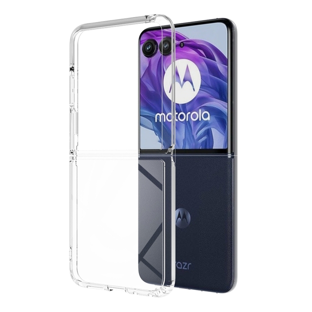 Hot Sale Transparent TPU PC Hard Shockproof Protective Phone Case for Motorola Moto Razr 50 Ultra Razr Plus 2024