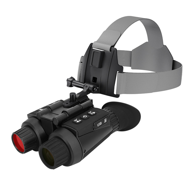 New Arrivals 36MP 4K UHD Helmet Mounted Night Vision Device 300 Meters Hunting Digital Infrared NVG Goggles
