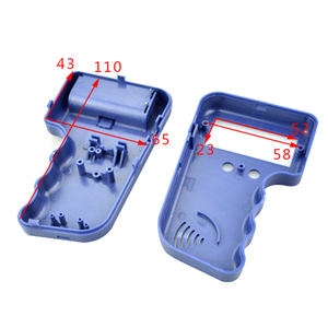 Batería <span class=keywords><strong>2</strong></span> AAA azul pequeño de plástico de carcasa - Product Image 3