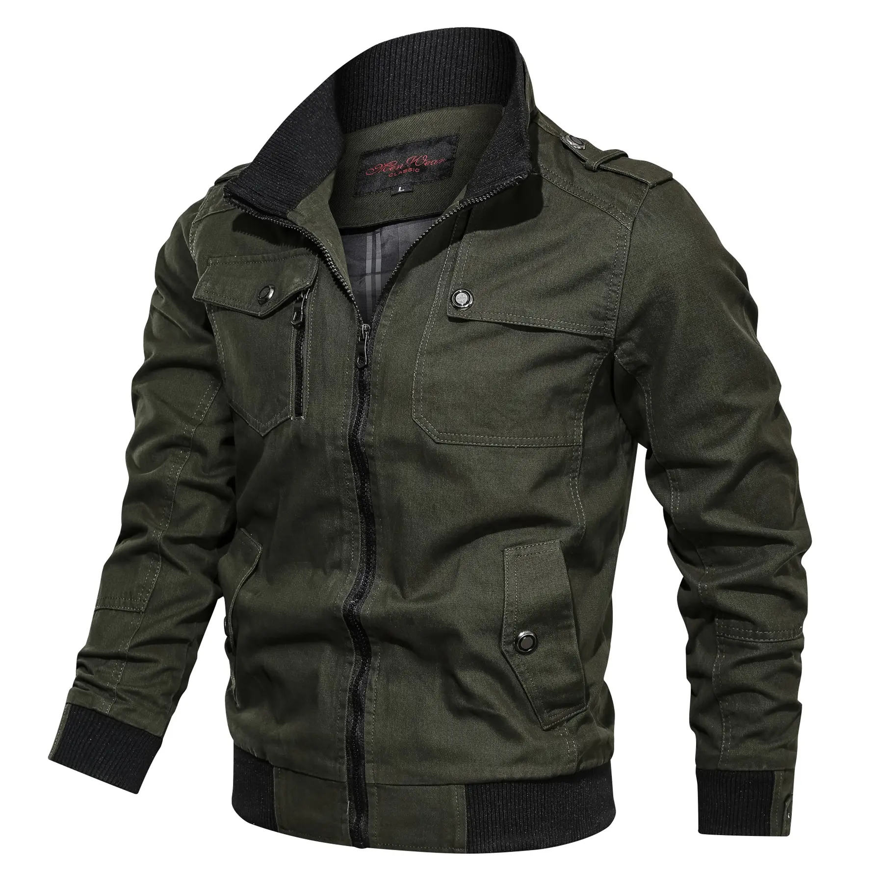 2022 Autumn Soft Shell Jacket Waterproof Softshell Jackets Men green Jackets for Men