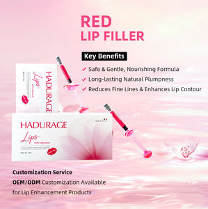 Prix d'usine Hadurage Red Lips <span class=keywords><strong>1</strong></span>*2ml HA Enriched Lip Dermal Filler, <span class=keywords><strong>seringue</strong></span> préremplie stérile pour des lèvres rouges et plus pulpeuses - Product Image 2