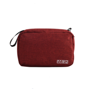 Sac de maquillage personnalisé en polyester imperméable, sac de toilette suspendu pour l'extérieur, organiseur de rangement - Product Image 6