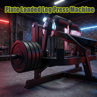 Máquina de Ejercicios para Piernas VIGFIT, Ajustable, para Press de Piernas Sentado, Extensión y Curl, Máquina para Curl de Isquiotibiales Acostado
