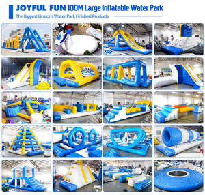 JOYFUL FUN Parc aquatique gonflable commercial de grande taille pour les sports aquatiques d'été, jeux et parcours d'obstacles gonflables flottants - Product Image 6