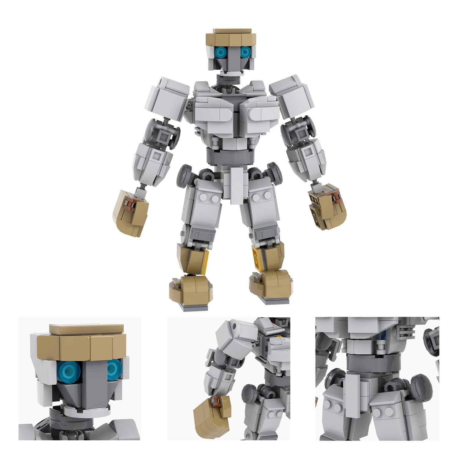 MOC1368MOC1369リアルスチールHDツインシティATOMクリエイティブ