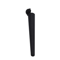 Tubes coniques en plastique de 110 mm et 120 mm avec couvercle à charnière, pré-emballage hermétique en forme de cône