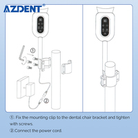 Azdent 10W Dentaire Lumière Froide Lampe Dentaire Blanchiment Des Dents Machine 3 Couleur Dentisterie Blanchiment Lampe
