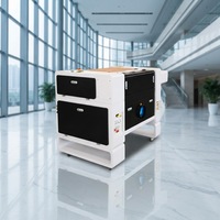 Machine de gravure laser CO2 de bureau 4060 90W, mini graveur et découpeur laser de table pour petites entreprises et bricolage