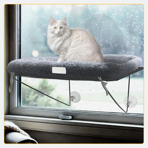 Haustier-Hängematte für Katzen mit Saugnapf für Fenster und Balkon, Wandmontage, Katzenkäfig, Katzenbett - Product Image 3