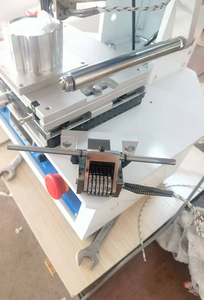 Kỹ thuật Số lá dập nóng trường hợp máy Sản phẩm mới 2020 gỗ cung cấp mã hóa máy khí nén PLC giấy chứng nhận CE bán tự động - Product Image 4