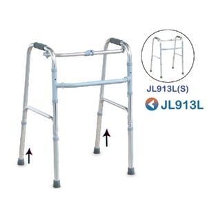 Cuidado médico al aire libre cuatro patas aluminio ligero caminar ayuda andador - Product Image 1