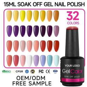 เจลสีทาเล็บแบบเต็มสีสัน ติดทนนาน ไม่ซีดจาง ลอกออกได้ บริการรับผลิตแบรนด์ส่วนตัว (OEM) ขายดี - Product Image 1