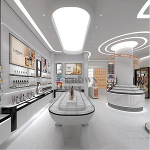 Shop Perfume Scent Display Cosmetic Display Design <strong>Pl</strong> Split Shop Perfume Display Cabinet Incense showcase OEM - Product Image 1