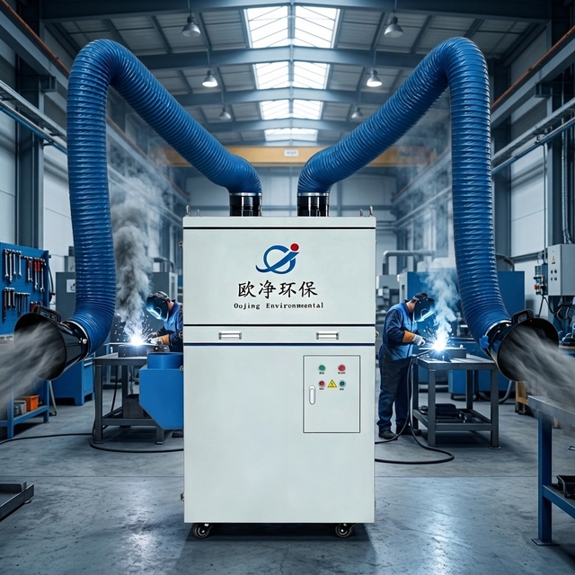 High-power Dual-arm Dust/fume Purifiers with Expert Technical Support for Professional Particulate Control.